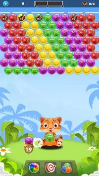 Cats Bubble Pop : Cat bubble shooter rescue game Screen Shot 3