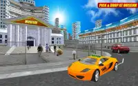 taksi Mania: jalan Pelari 3d Screen Shot 3