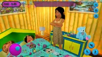 A virtual Babysitter: babysitting mother simulator Screen Shot 1