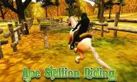 Jungle Ape Horse Riding Screen Shot 0