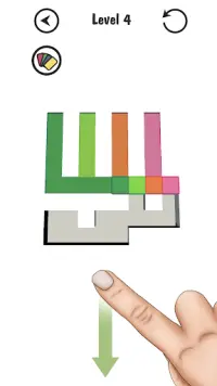 Color Swipe Maze - Logic Game Screen Shot 2