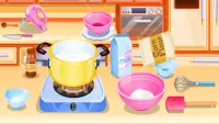 cook cake with berries games Screen Shot 2