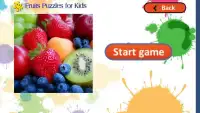 Fruits Puzzles for Kids Screen Shot 4