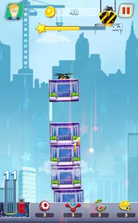 Xây dựng tháp- Tower Builder- Tower City Screen Shot 15