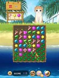 Cat Island Diary~Happy Match 3 Screen Shot 11