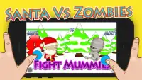 Santa vs Zombies Fight War 3D Screen Shot 2
