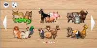 子供向けの動物パズルゲーム Screen Shot 3