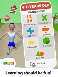 Math Run🏃: 6,7,8,9,10,11 years old games for kids Screen Shot 22