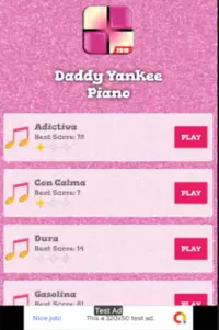 Con Calma (Remix) Daddy Yankee  Piano Games 2019 Screen Shot 1