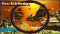 Las 3D Polowanie na ptaki - strzelanie do snajpera Screen Shot 4