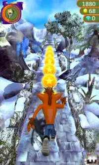 Temple Bandicoot Runner Dash Screen Shot 2