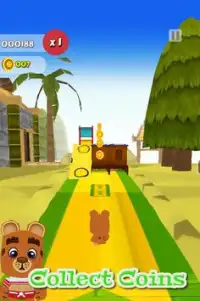 Teddy Runner 3D Adventure Screen Shot 1