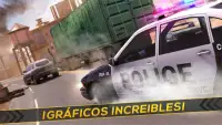 Coche Policial Corre Ladrón 🚨 Carreras Policía Screen Shot 4
