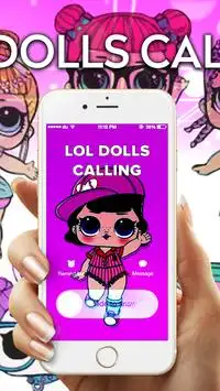 Lol Dolls Calling Simulation Screen Shot 1