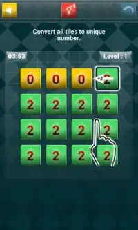 Two by Two Number puzzle game Screen Shot 2