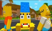 Bart in Mcpe - Map Simpsons にとって Minecraft PE Screen Shot 1