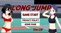 Jeu de sport de saut en longueur 3D "Long Jump" Screen Shot 0