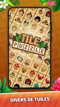 Tile Puzzle: Pair Match and Connect Game 2021 Screen Shot 0