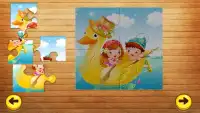 Cartoon Jigsaw Puzzle For Kids Screen Shot 2