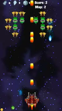 Space Shooter: New galaxy attack Screen Shot 2