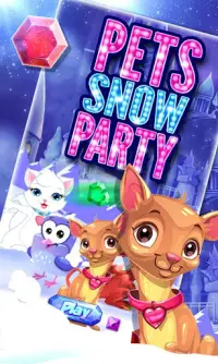 Pet Snow Party - Addictive Match 3 game Screen Shot 11
