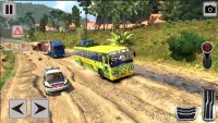 Mud Bus Driving Offroad Game. Screen Shot 3