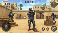FPS 코만도 슈팅 - 총기 게임, 군대 게임 Screen Shot 0