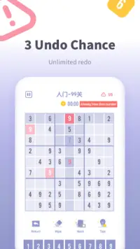 Sudoku Pro-Free Sudoku Puzzles（免费数独） Screen Shot 3