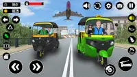 Tuk Tuk Rickshaw Games Taxi 3D Screen Shot 0