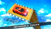Car Driving - Impossible Racing Stunts & Tracks Screen Shot 0