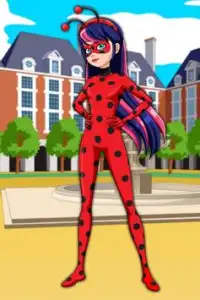 Dress Up LadyBug Miraculous Fashion Style Screen Shot 1