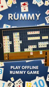Rummy - Offline Board Game Screen Shot 0