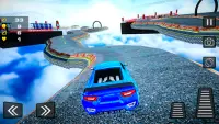 Extreme GT Racing Impossible Sky Ramp New Stunts Screen Shot 14