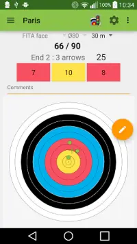 Archery Score Demo Screen Shot 0
