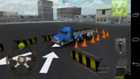 Aparcamiento para camiones 3D Screen Shot 0