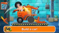 Tractor, car: kids farm games Screen Shot 10