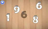 Wrong Wooden Slots with Crying Numbers 1 to 10 Screen Shot 1