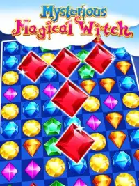 mysterious magical witch jewel puzzle Screen Shot 0