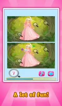 Принцессы и пони: найдите разницу *Бесплатная игра Screen Shot 13