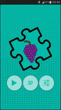 Foods, Puzzle Game Screen Shot 1