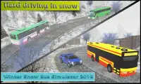 冬の雪のバスシミュレータ2018 Screen Shot 7