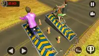 Chained Bicycle: Real Furious Highway Racing Games Screen Shot 2