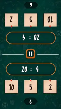 2 Player Math Game Screen Shot 4