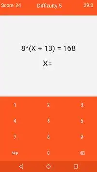 XY Math Trainer Screen Shot 1