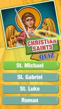 Christian Saints Quiz Game On History Of Saints Screen Shot 3