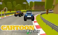 MES Cartoon Race Car Games Screen Shot 0