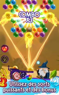 Bubble Wizard: a Bubble Shooter - jeu de match 3. Screen Shot 1