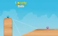 Lovely balls : Play the draw luv dots draw game Screen Shot 3
