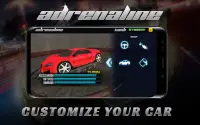 Adrenaline: Speed Rush - Free Fun Car Racing Game Screen Shot 0