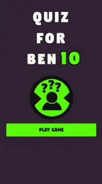 Quiz for Ben 10 Screen Shot 0